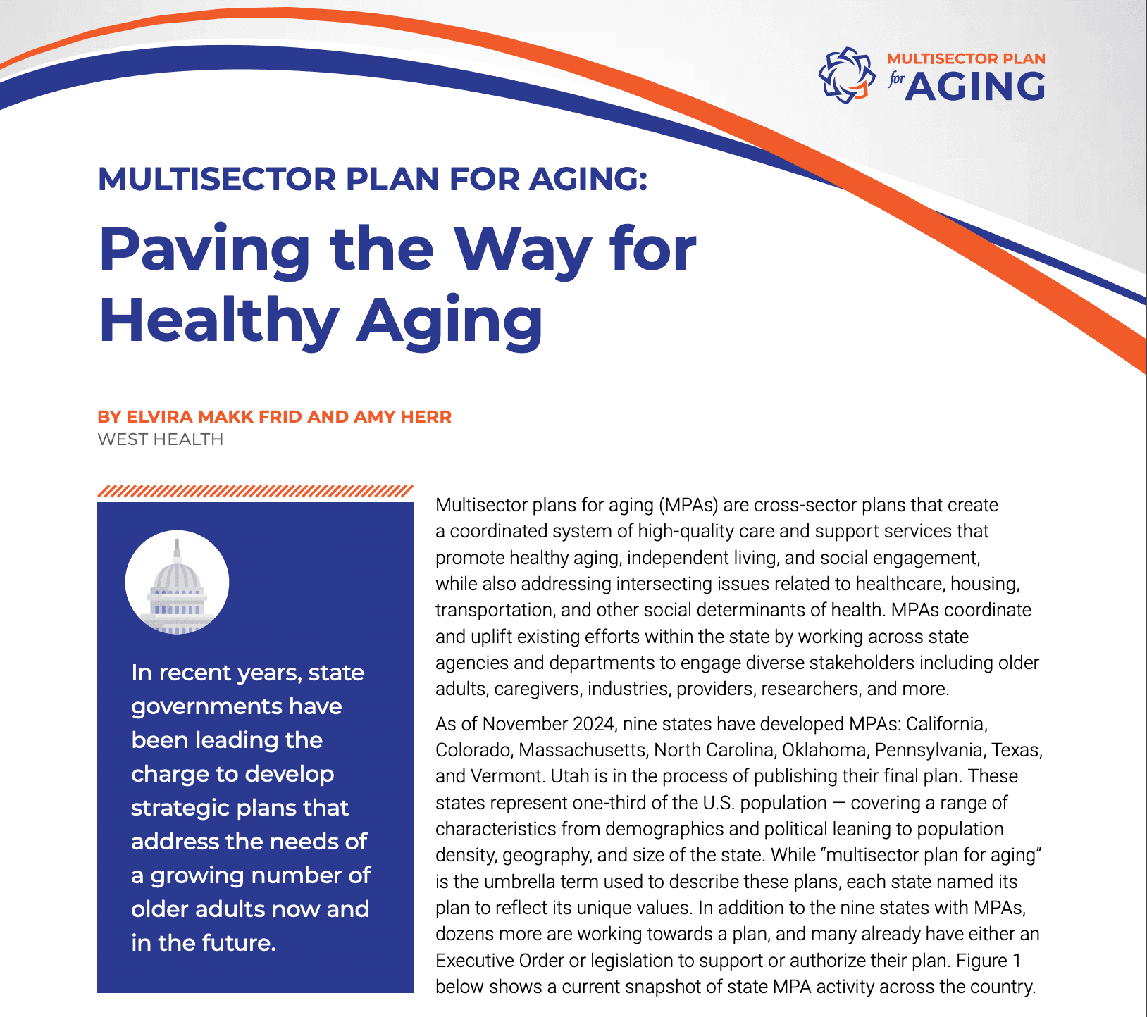 MPAs: Paving the Way for Healthy Aging